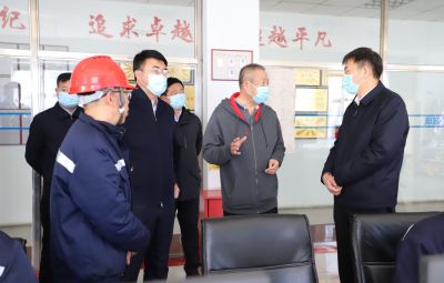 雞西市市長孫成坤一行蒞臨寶泰隆考察調研