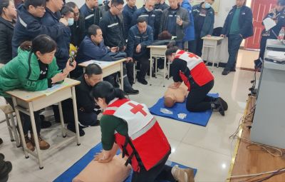 守護生命 為“心”而動 | 寶泰隆聯合七臺河市紅十字會開展心肺復蘇應急救護培訓